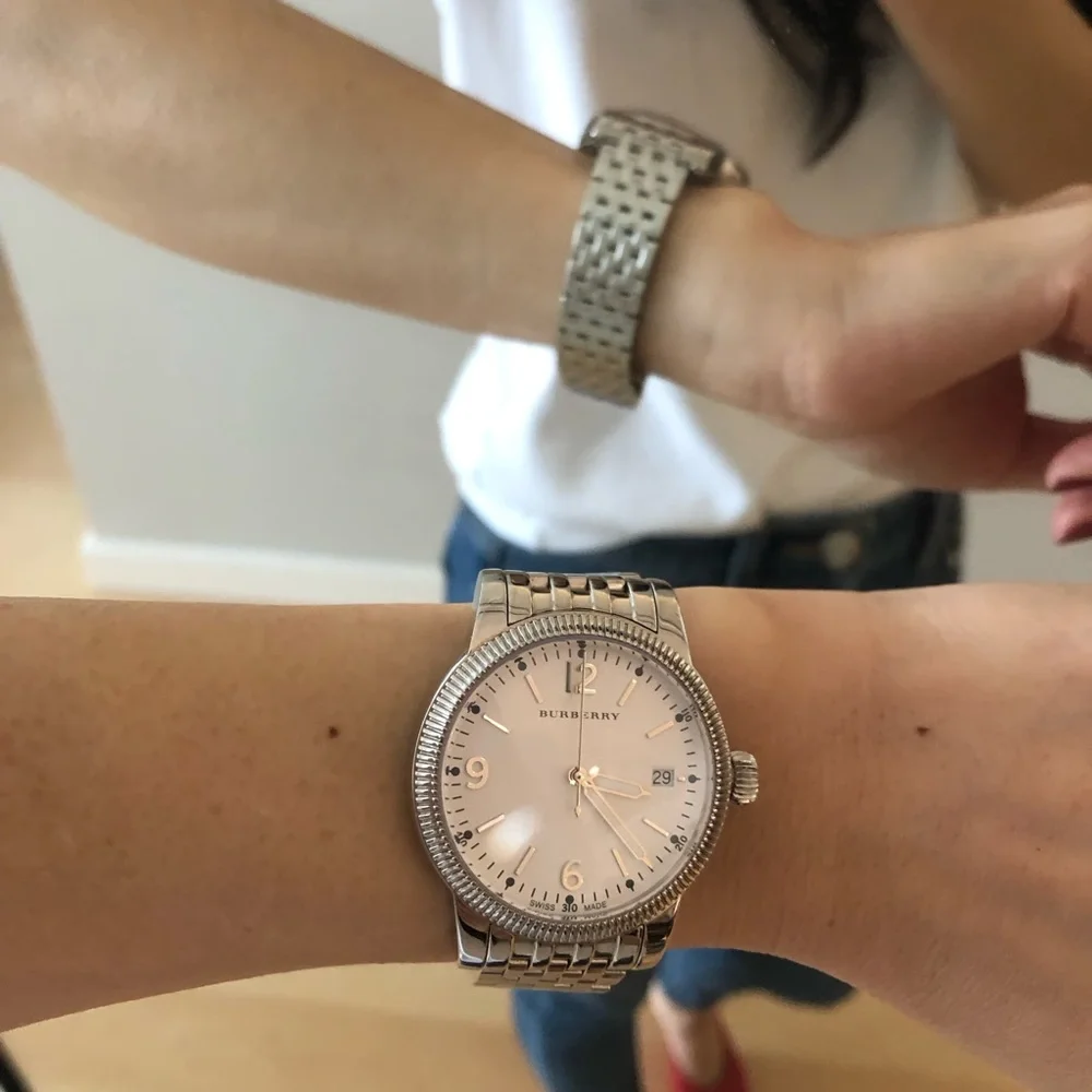 Burberry the Utilitarian White Dial Stainless Steel watch - Picture 5 of 10